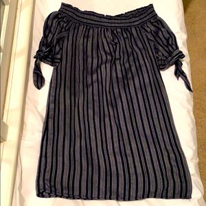 Off the Shoulder, Tunic Length Blouse